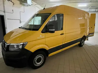 Usata MAN TGE 140 CV (102 kW) 2019 Giallo Furgone