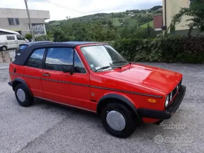 Usata VW Golf II 54 CV (39 kW) 1985 Rosso Utilitaria