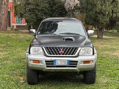 Usata Mitsubishi L200 115 CV (84 kW) 2003 Nero Pick-up