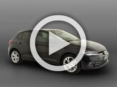 Usata VW Polo Style 95 CV (69 kW) 2023 Nero Utilitaria