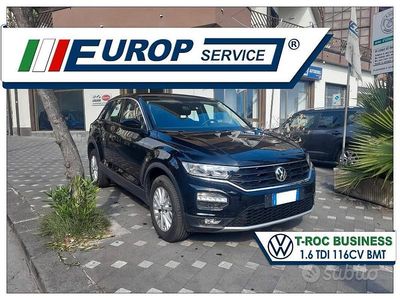 Usata VW T-Roc Sportline 150 CV (110 kW) 2020 Nero SUV