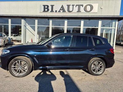Usata BMW X3 M Sport 190 CV (139 kW) 2021 Blu/azzurro(met.) SUV