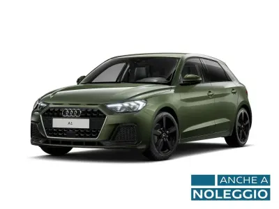 Usata Audi A1 Sportback Business 116 CV (85 kW) 2025 Verde distretto metallizzato Utilitaria