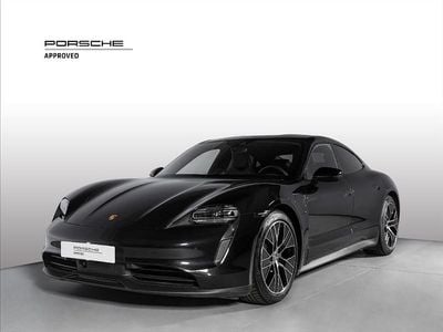Begagnad Porsche Taycan Performance Package 350 kW (476 HK) 2023 Svart Sedan