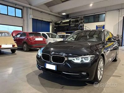 Usata BMW 320 Sport Line 190 CV (139 kW) 2015 Nero Station wagon