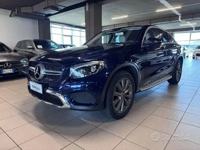 Usata Mercedes GLC250 204 CV (150 kW) 2017 Blu Coupé