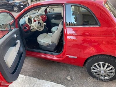 Usata Fiat 500 95 CV (69 kW) 2010 Rosso Utilitaria