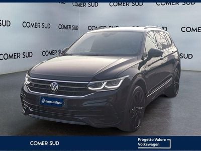Begagnad VW Tiguan Allspace R-line 150 HK (110 kW) 2024 Svart SUV