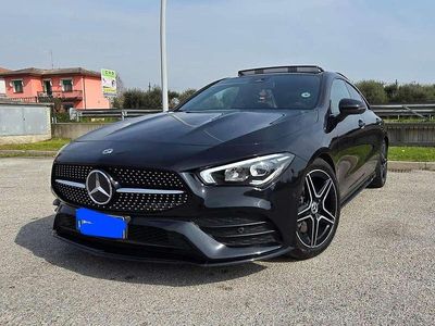 Usata Mercedes CLA200 Premium 136 CV (100 kW) 2020 Nero Berlina