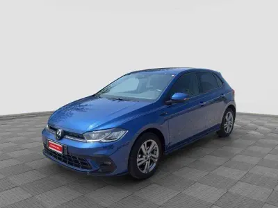 Usata VW Polo R-line 95 CV (69 kW) 2023 Reef blue Utilitaria
