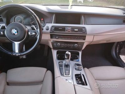 Usata BMW 520 M Sport 190 CV (139 kW) 2014 Blu Station wagon