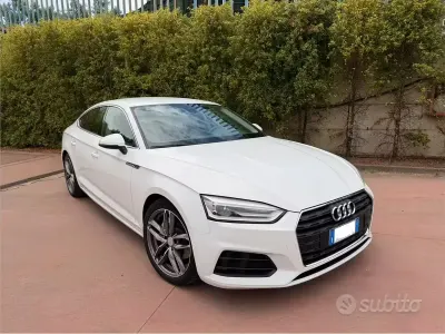 Usata Audi A5 Sportback 190 CV (139 kW) 2018 Bianco Utilitaria