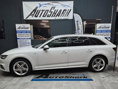 Usata Audi A4 S-Line 150 CV (110 kW) 2018 Bianco Station wagon