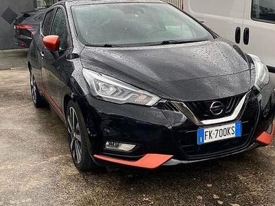 Usata Nissan Micra N-Connecta 90 CV (66 kW) 2017 Nero Utilitaria
