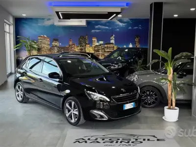 Begagnad Peugeot 308 GT-line 120 HK (88 kW) 2017 Svart Sedan