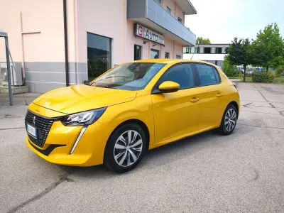Usata Peugeot 208 S 75 CV (55 kW) 2020 Giallo Utilitaria
