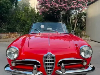Usata Alfa Romeo Giulietta 1960 Rosso Cabrio