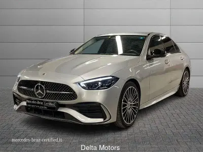 Usata Mercedes C220 Advanced 197 CV (144 kW) 2023 Argento Berlina
