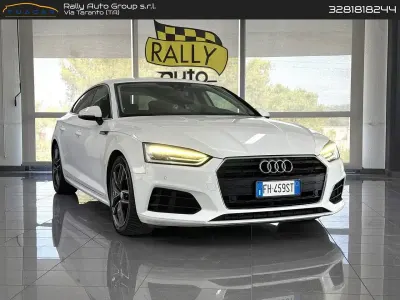 Usata Audi A5 Business 190 CV (139 kW) 2017 Bianco Coupé