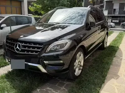 Usata Mercedes ML250 Premium 204 CV (150 kW) 2014 Nero SUV