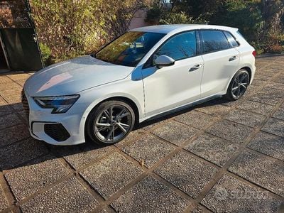 Usata Audi A3 S-Line 150 CV (110 kW) 2022 Bianco Berlina