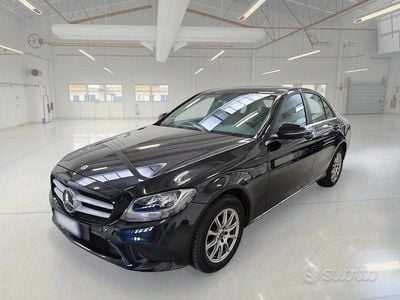 Usata Mercedes C220 Business 194 CV (142 kW) 2021 Nero Berlina