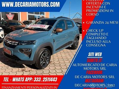 Usata Dacia Spring Extreme 47 kW (65 CV) 2023 Blu Utilitaria