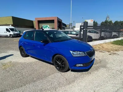Usata Skoda Fabia Design Edition 60 CV (44 kW) 2021 Blu Utilitaria