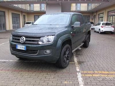 Usata VW Amarok 179 CV (131 kW) 2016 Verde Pick-up