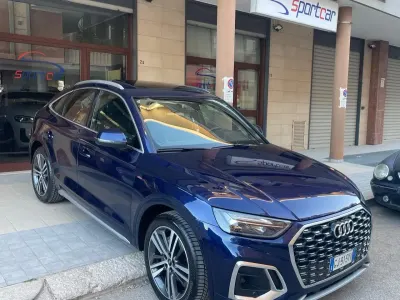 Usata Audi Q5 S-line plus 163 CV (119 kW) 2022 Blu SUV
