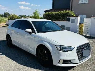 Usata Audi A3 Sport 110 CV (80 kW) 2018 Bianco Berlina
