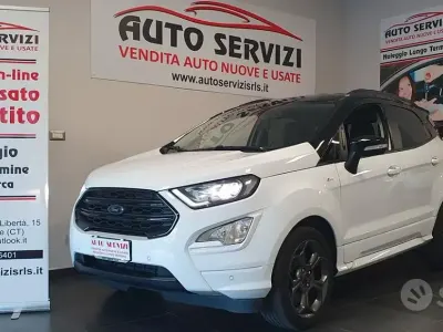 Usata Ford Ecosport ST-Line 99 CV (72 kW) 2019 Bianco SUV