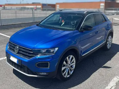 Usata VW T-Roc Advance 150 CV (110 kW) 2020 Bluazzurro SUV