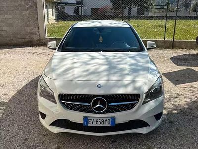 Käytetty Mercedes CLA180 109 HP (80 kW) 2014 Valkoinen Sedan