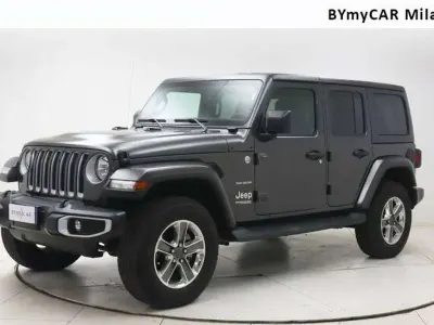Usata Jeep Wrangler Sahara 272 CV (200 kW) 2021 Grigio SUV
