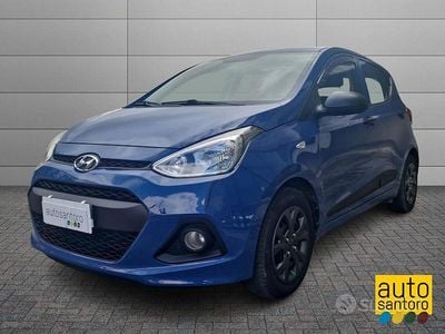 Usata Hyundai i10 Classic 67 CV (49 kW) 2016 Blu Utilitaria