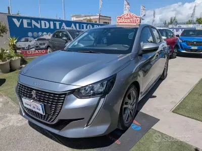 Usata Peugeot 208 Allure 101 CV (74 kW) 2020 Grigio Utilitaria