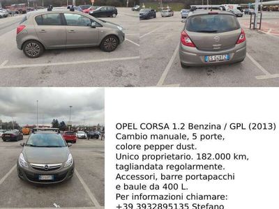 usata Opel Corsa 4° serie 1.2 Benzina/GPL