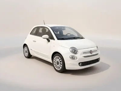 Usata Fiat 500 Lounge 69 CV (50 kW) 2019 Bianco Utilitaria