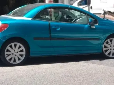 Usata Peugeot 207 112 CV (82 kW) 2007 Blu Cabrio