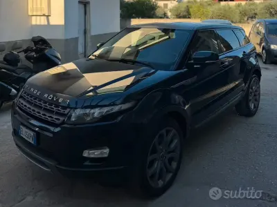 Usata Land Rover Range Rover evoque 190 CV (139 kW) 2012 Nero SUV