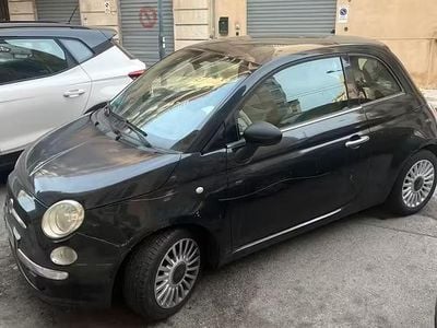 Usata Fiat 500 Lounge 85 CV (62 kW) 2011 Nero Berlina