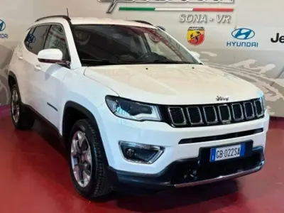 Usata Jeep Compass Limited 140 CV (102 kW) 2020 Bianco SUV