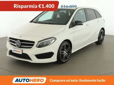 Usata Mercedes B200 Premium 136 CV (100 kW) 2016 Bianco Utilitaria