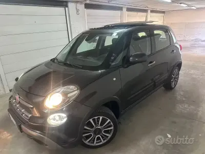 Usata Fiat 500L Cross 95 CV (69 kW) 2019 Grigio Monovolume