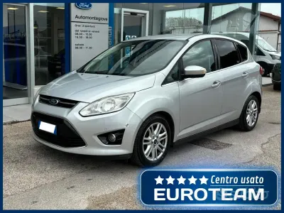 Usata Ford C-MAX Titanium 125 CV (91 kW) 2014 Argento Monovolume