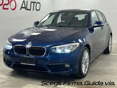 Usata BMW 116 Advantage 116 CV (85 kW) 2016 Blu/azzurro Utilitaria