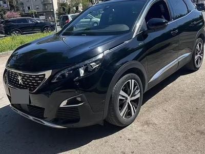 Usata Peugeot 3008 GT-line 131 CV (96 kW) 2019 Nero SUV