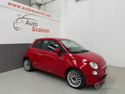 Usado Fiat 500 Lounge 69 CV (50 kW) 2008 Rojo Berlina