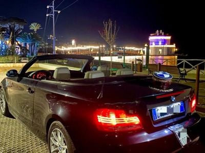 Usata BMW 120 Cabriolet 177 CV (130 kW) 2008 Nero Cabrio